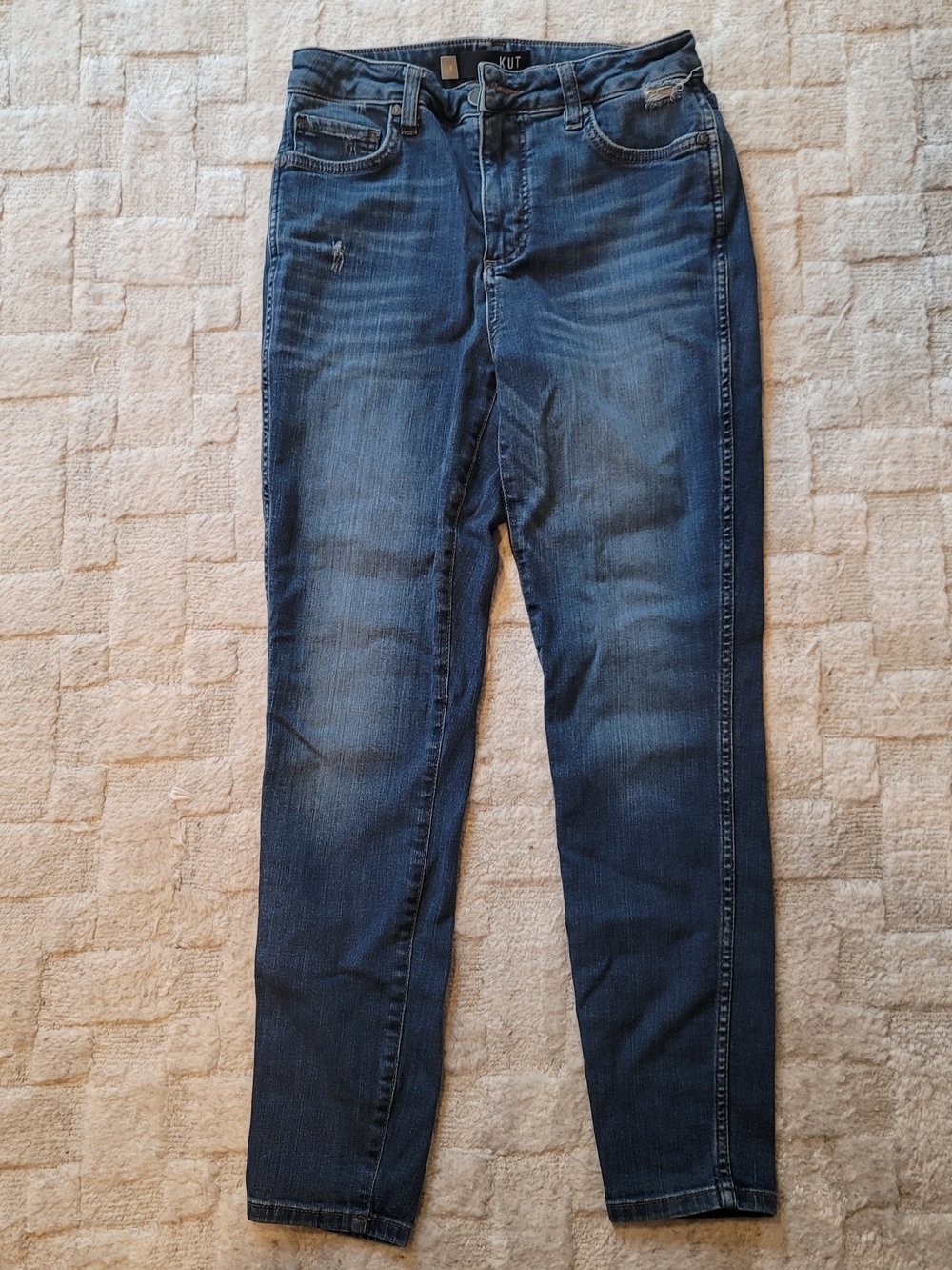 KUT FROM THE KLOTH High Rise Ankle Fab Ab Skinny Jean Women's Size 8